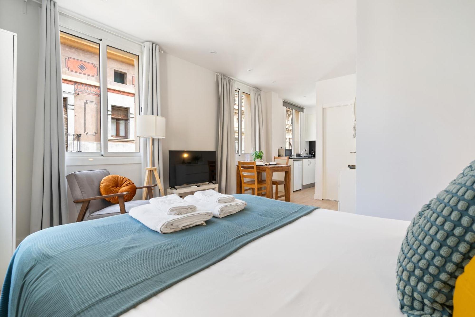Lodging Apartments Barceloneta Beach Studio 31 מראה חיצוני תמונה